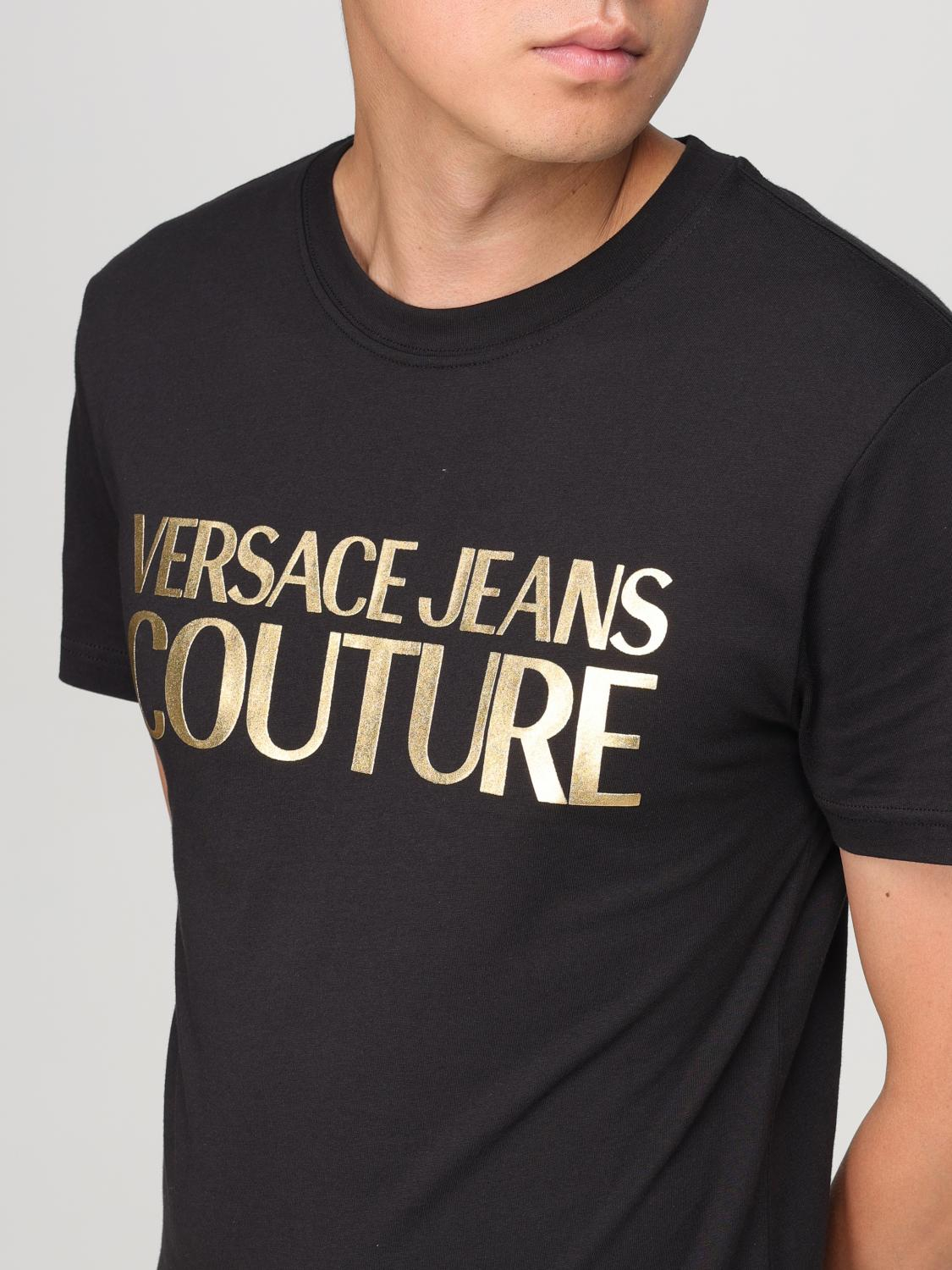 [VERSACE JEANS COUTURE] T-shirts Short Sleeve FW25 77GAHT05CJ00T G89