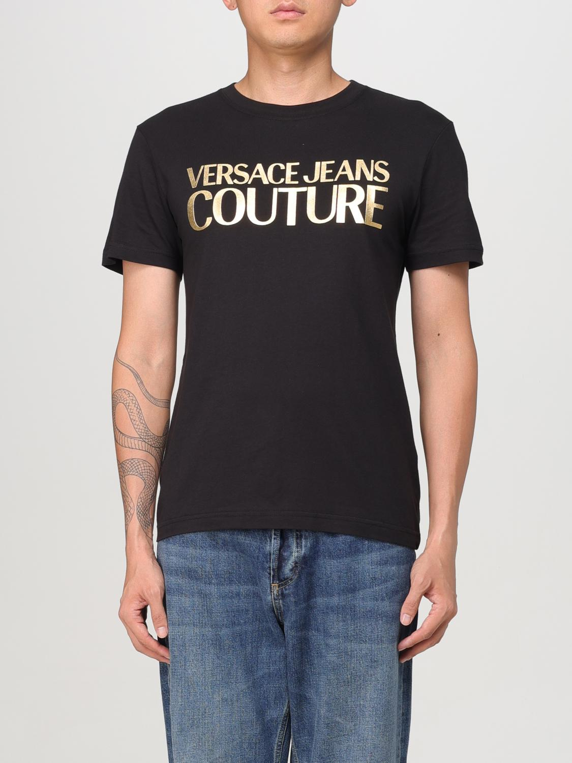 [VERSACE JEANS COUTURE] T-shirts Short Sleeve FW25 77GAHT05CJ00T G89
