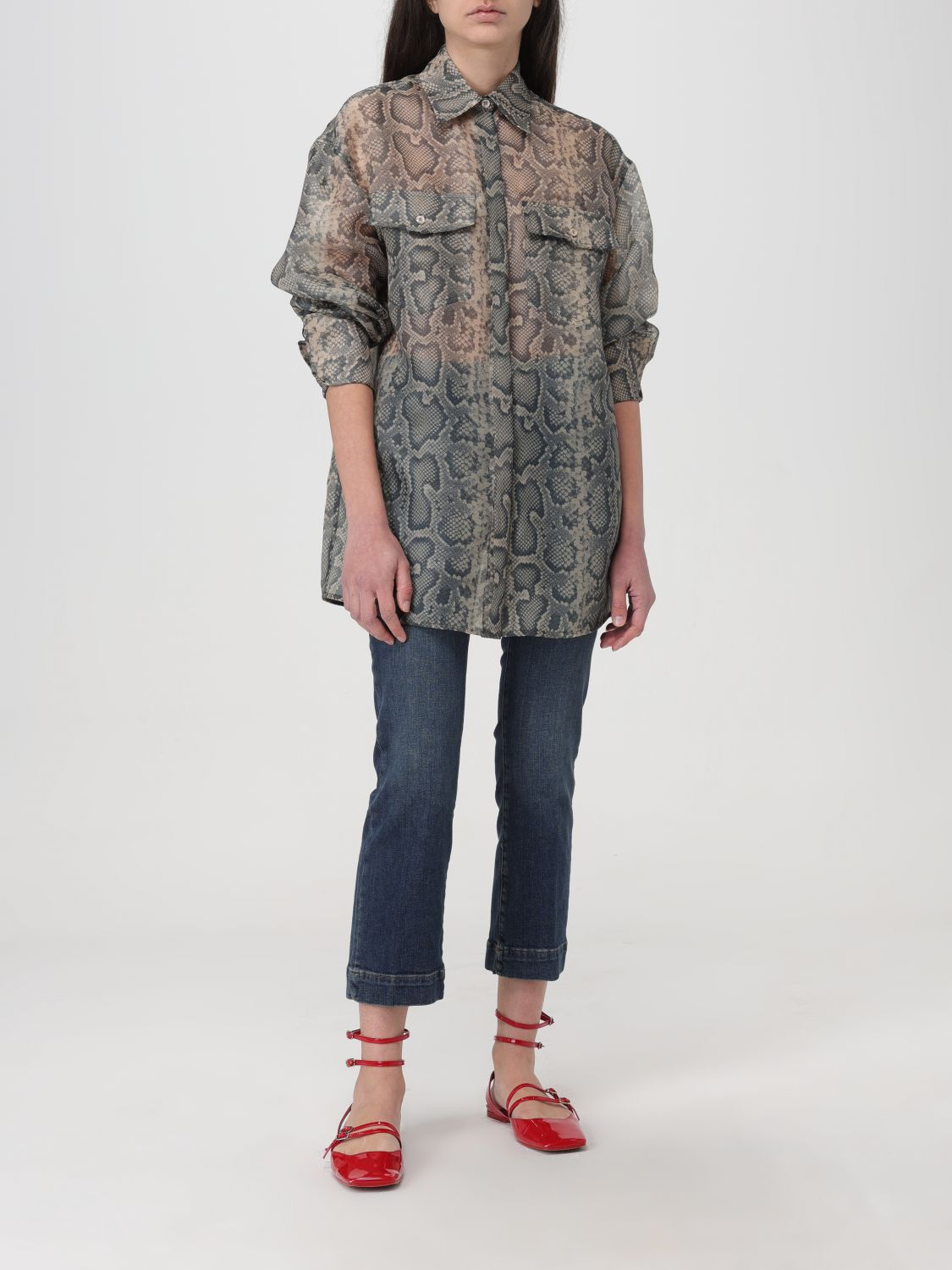 [SPORTMAX] Shirts Long Sleeve FW25 2412191071600 002