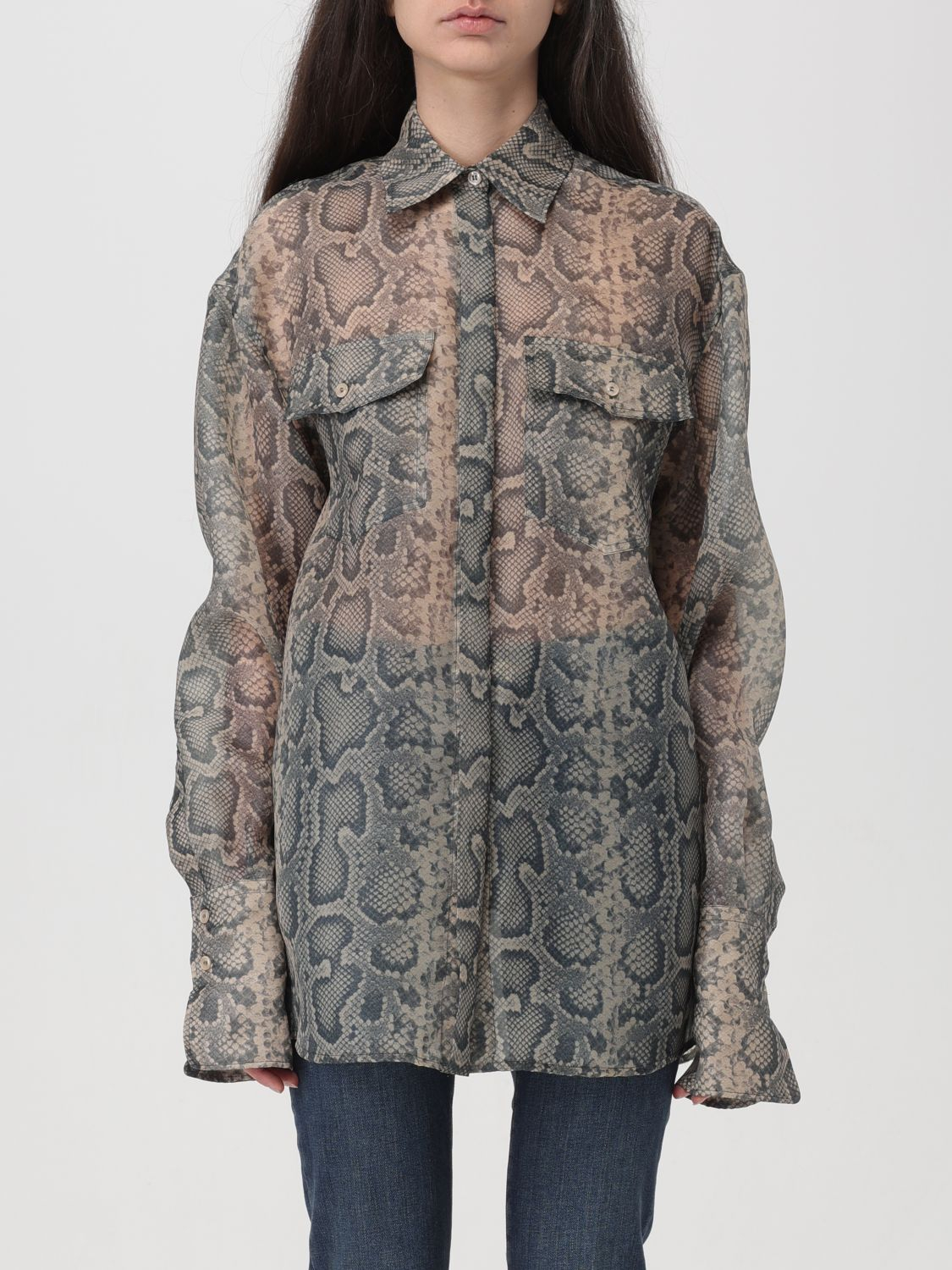 [SPORTMAX] Shirts Long Sleeve FW25 2412191071600 002
