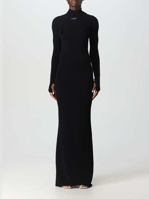 [Off-White] Long sleeve dress FW25 OWHI090S23KNI001 1045