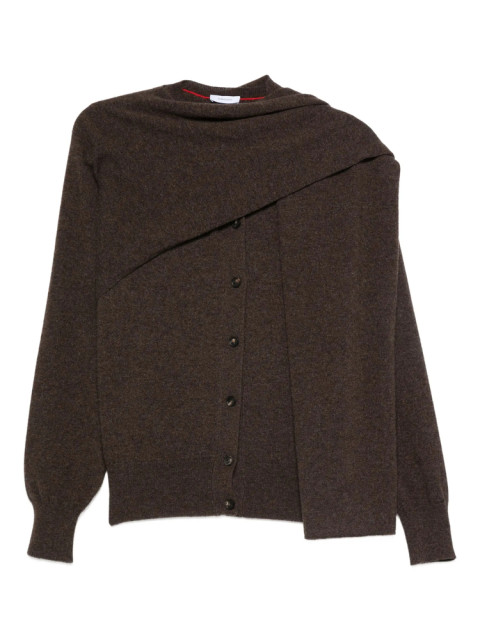 [Ferragamo] Cardigan FW25 13H149 0785853 MARRO