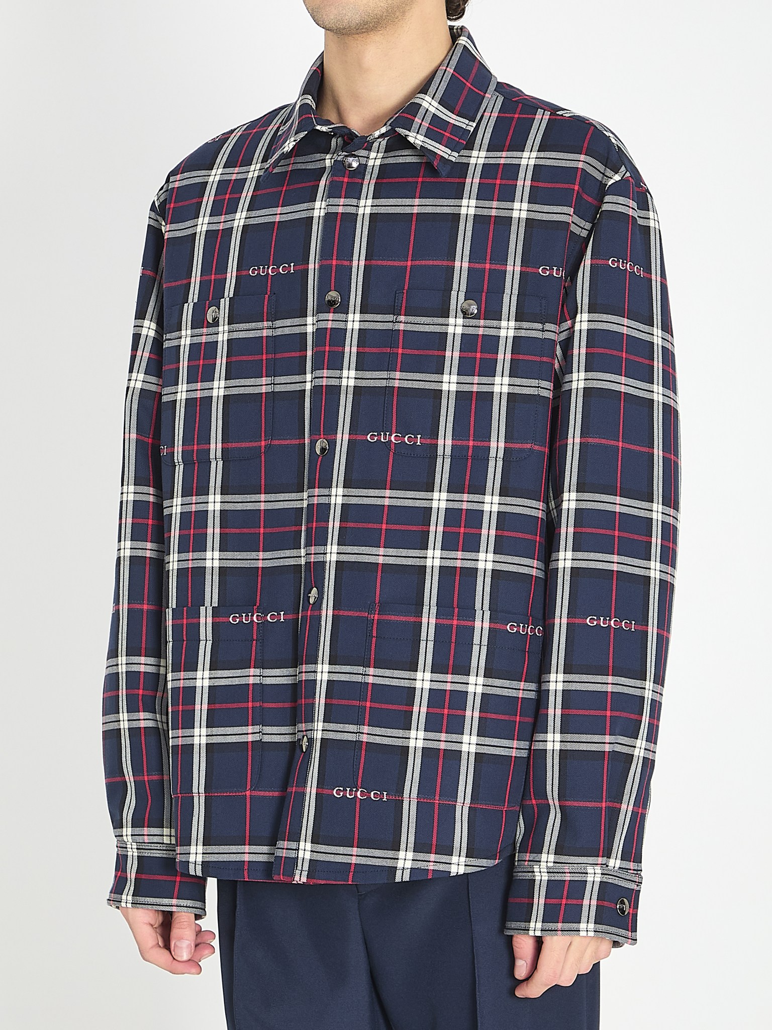 [Gucci] Shirts Long Sleeve SS26 853013_ZAUAC_4069