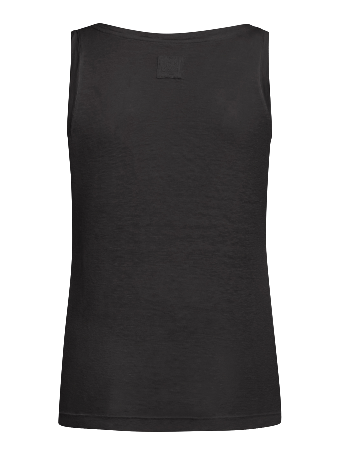 [120% LINO] T-shirts Sleeveless SS26 33ALIW7753000B568S00S0065R BLACK SOLI
