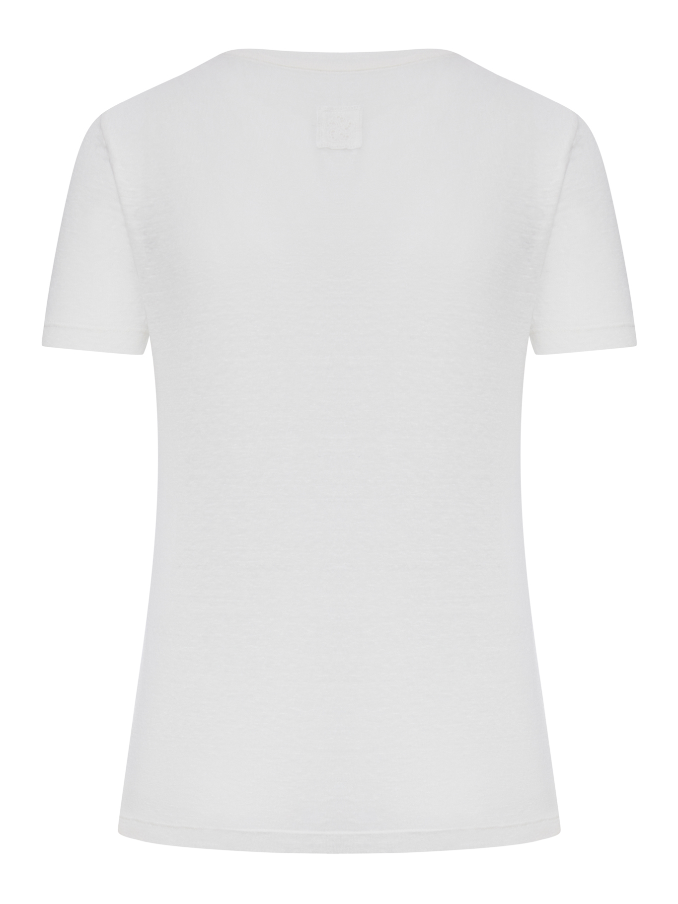 [120% LINO] T-shirts Short Sleeve SS26 33ALIW7761000B568S00S0050R WHITE SOLI