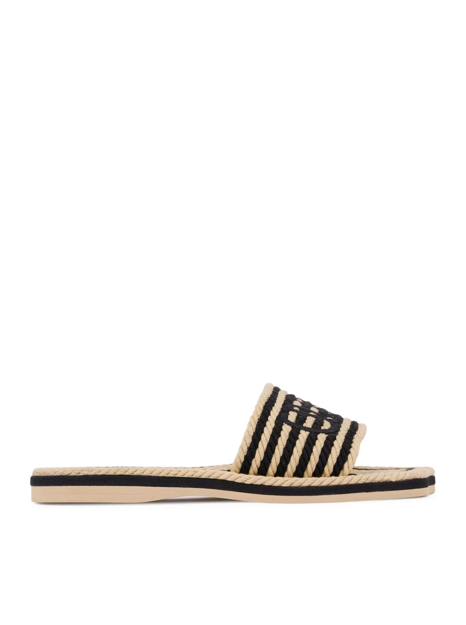 [Chloe] Mules SS26 CH26U19AXP905 BLACK WHITE 1