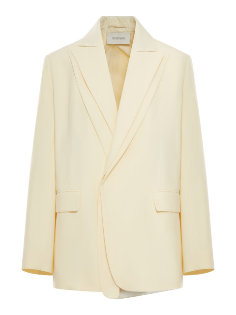 [SPORTMAX] Blazer SS26 2612041033600001 LIGHT YELLOW