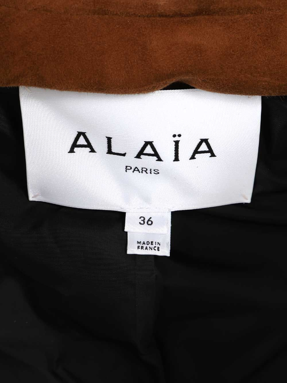 [Alaia] Blazer FW25 AA9V1121L017B701