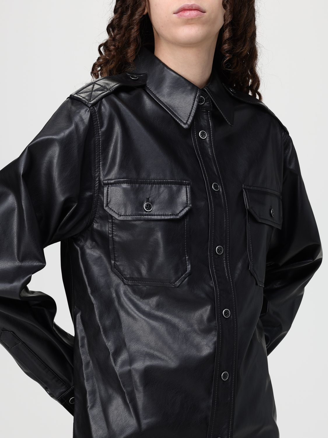 [Isabel Marant Etoile] Shirts Long Sleeve SS26 CH0279FAD1B03E 01BK