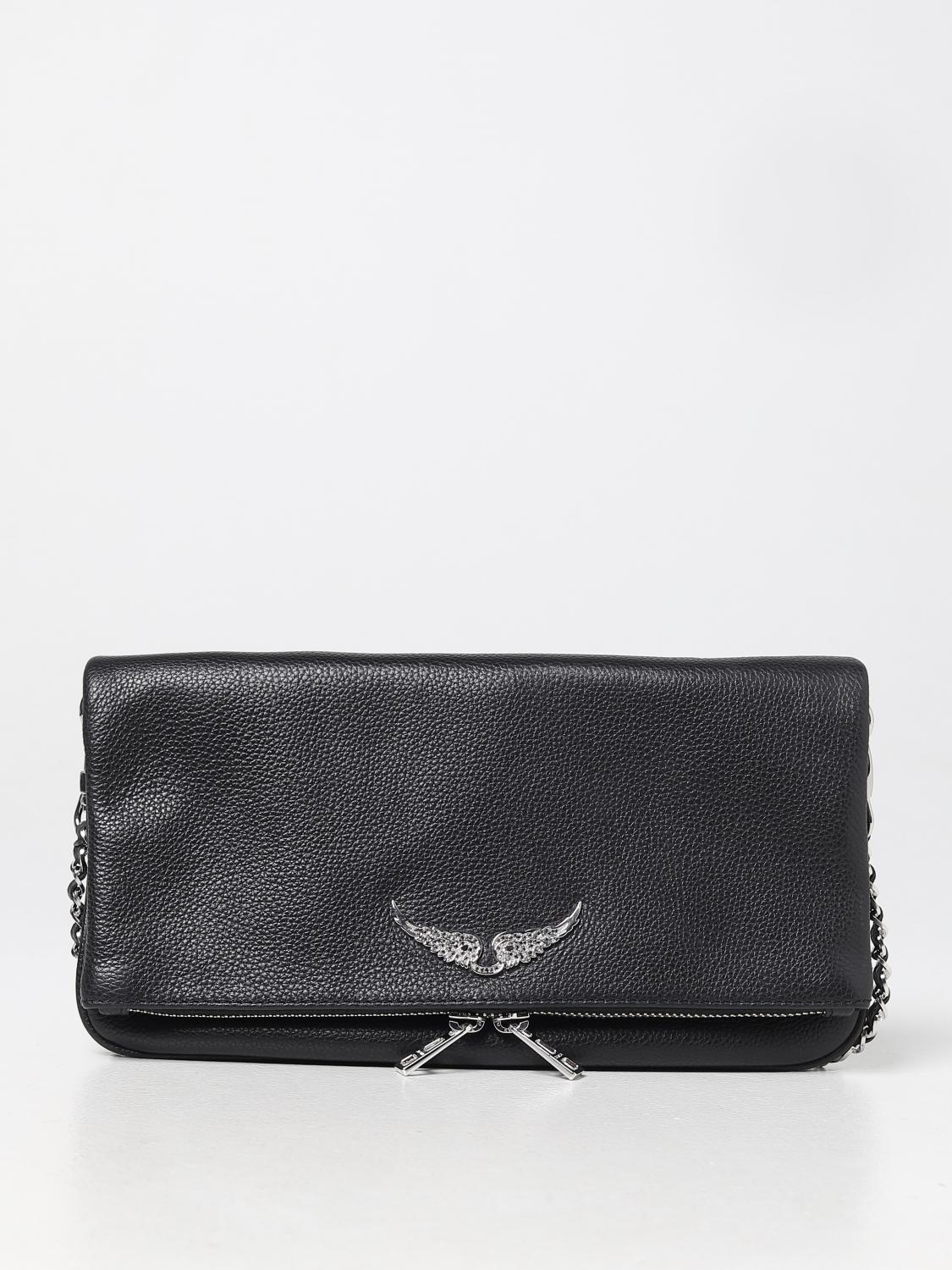 [Zadig & Voltaire] Wallet SS26 PWGAP2003F NOIR