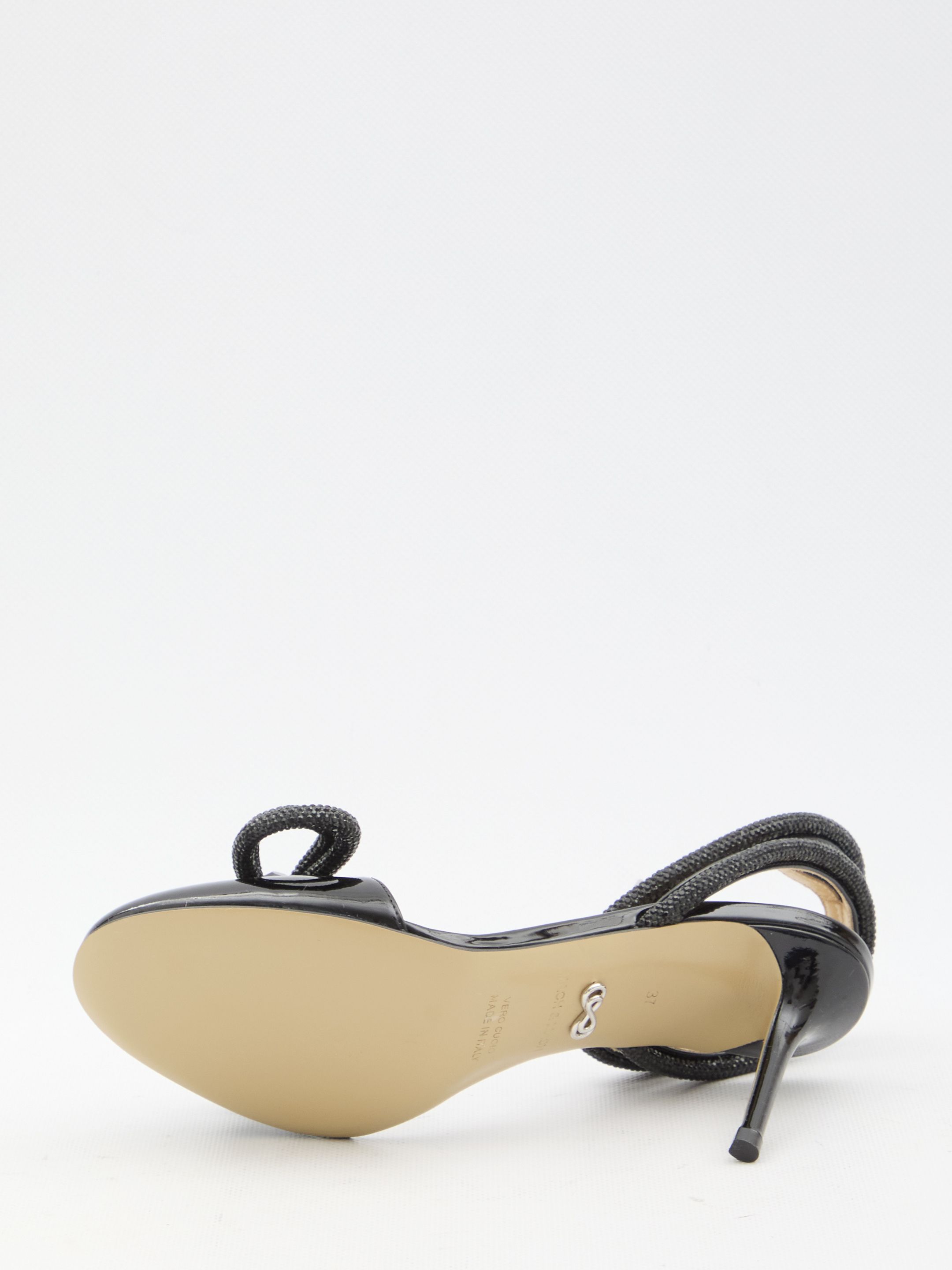[MACH&MACH] Sandals FW24 PF24-S0792-85_PAT_BLK