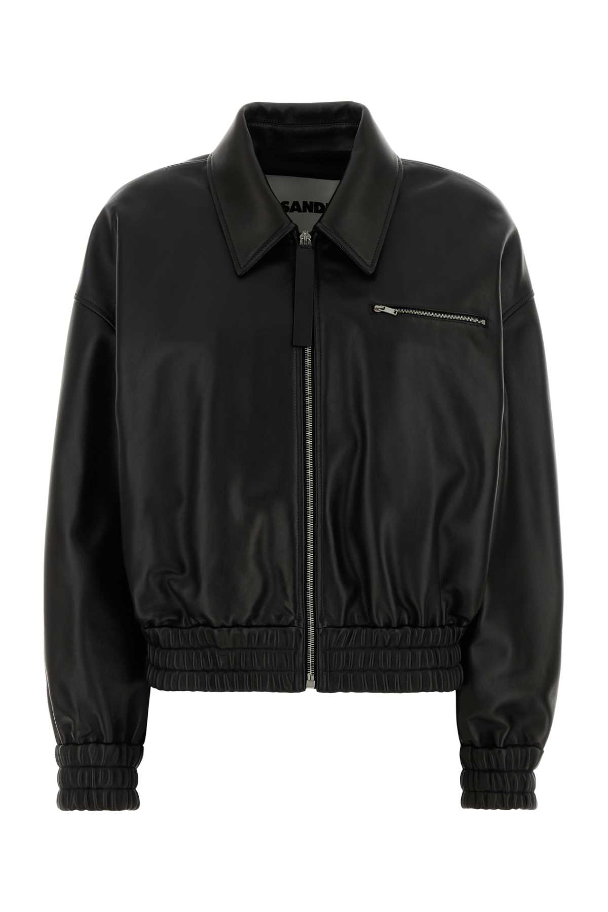 [Jil Sander] Leather Jacket SS26 J02SW0048J07187 001