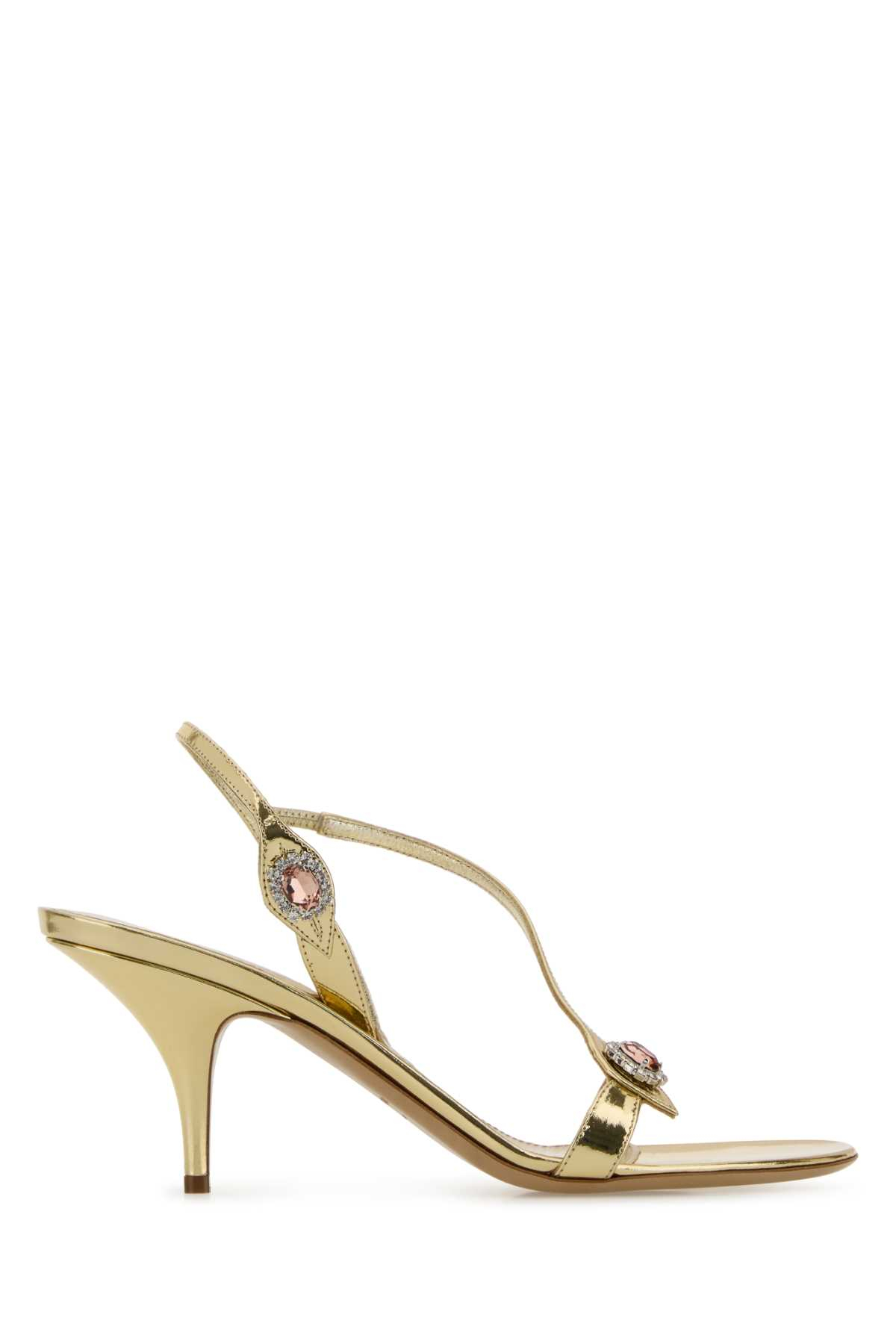 [Salvatore Ferragamo] Sandals SS26 01K8497878931C PLATINOORO