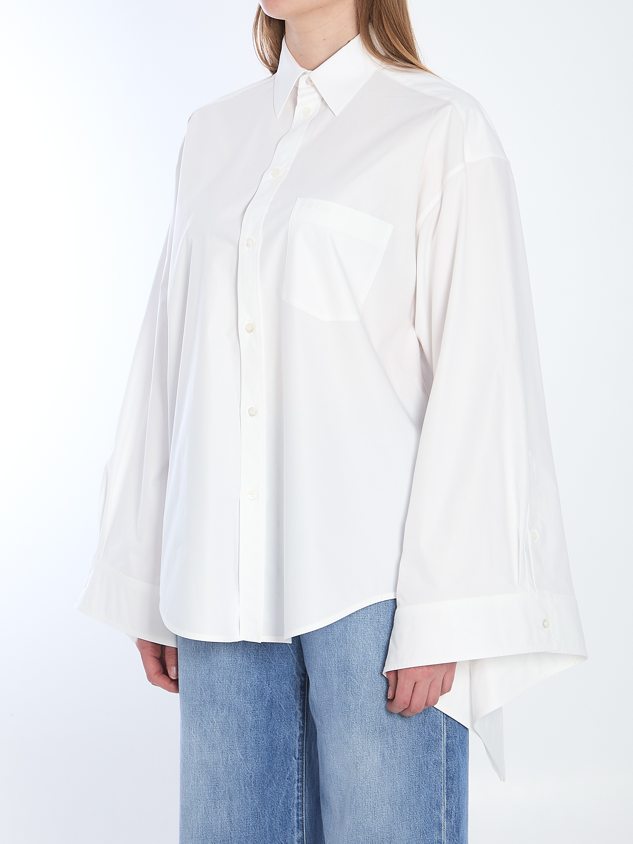 [Balenciaga] Shirts Long Sleeve SS25 830990_TRM28_9000