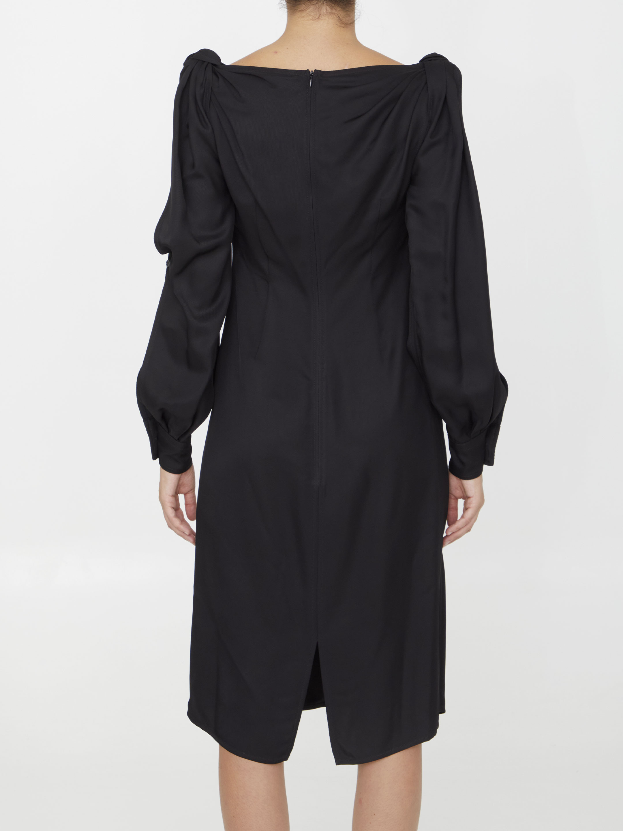 [Bottega Veneta] Long sleeve dress FW23 750275_V35B0_1000