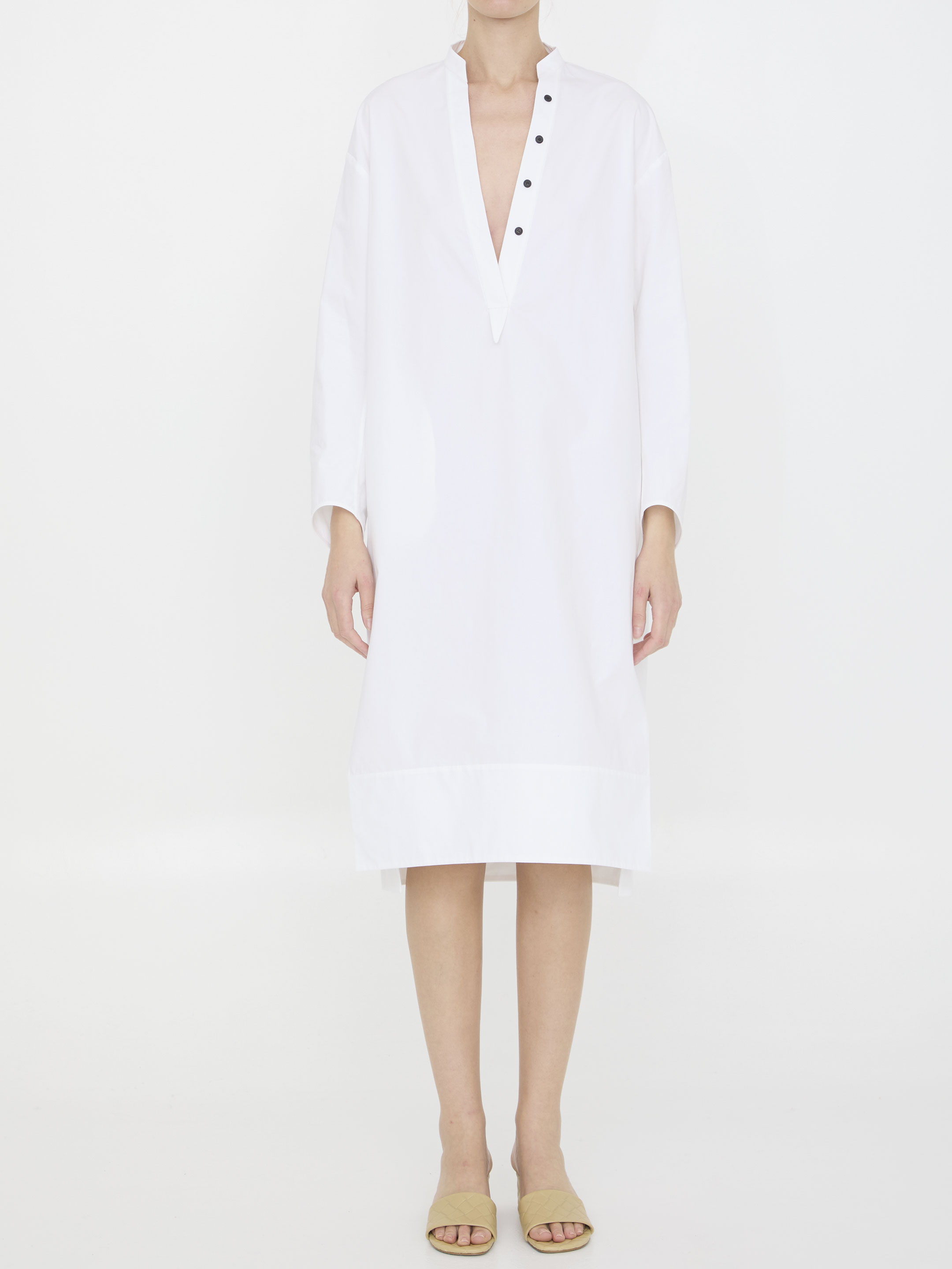 [KHAITE] Long sleeve dress SS24 5392210__100