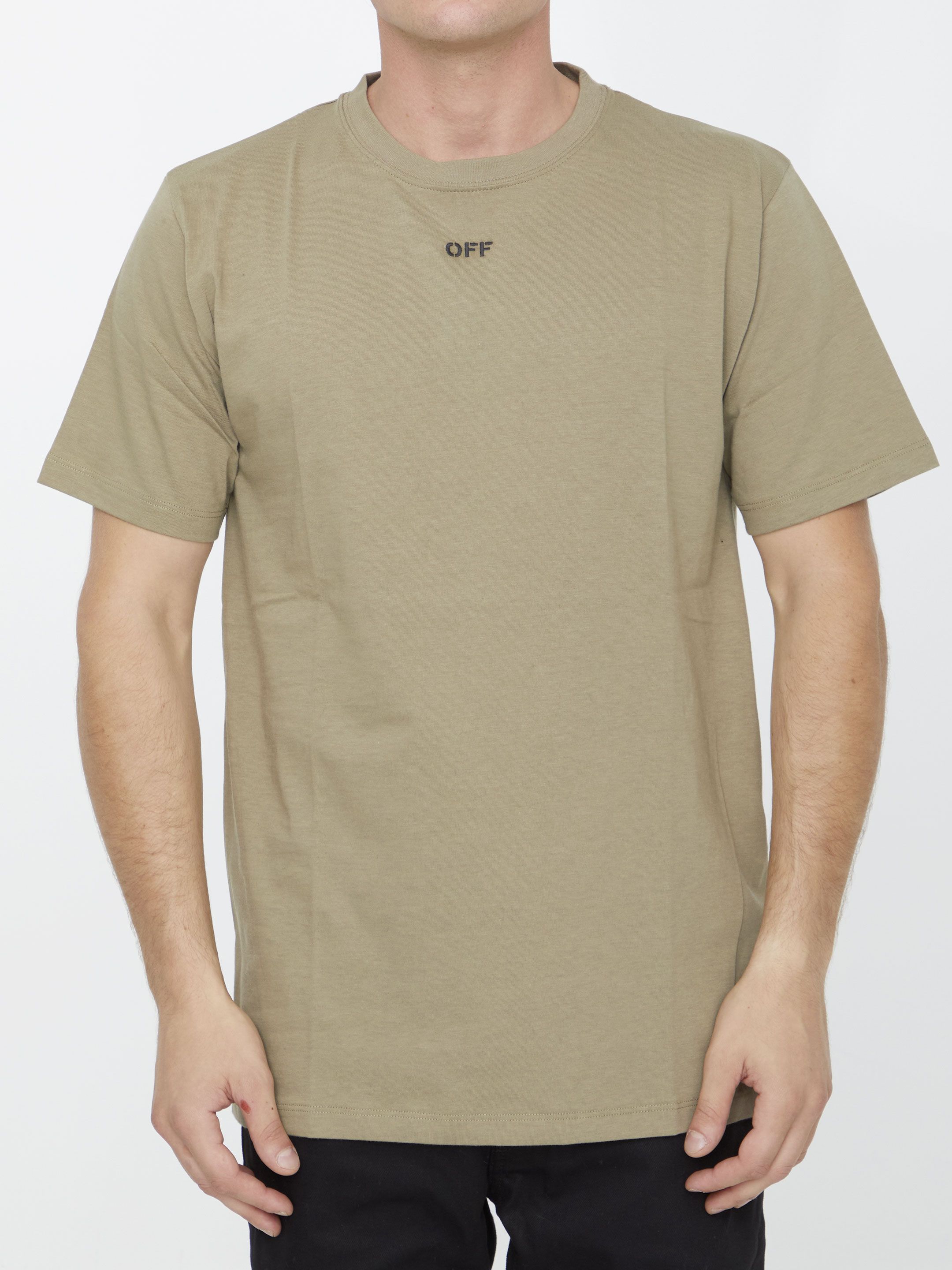 [Off White] T-shirts Short Sleeve FW23 OMAA027F23JER008__6110