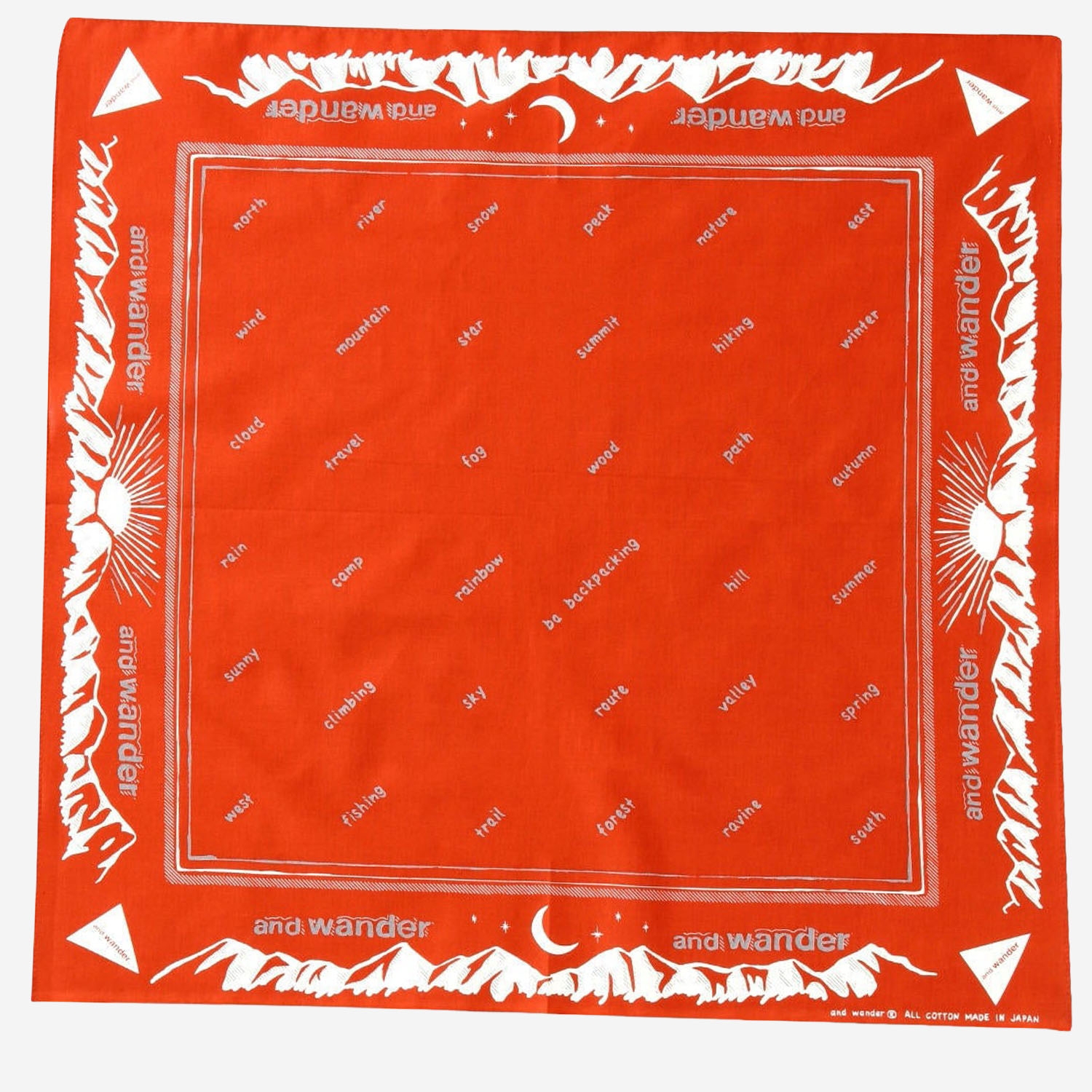 [and Wander] Scarf SS26 5745987264100