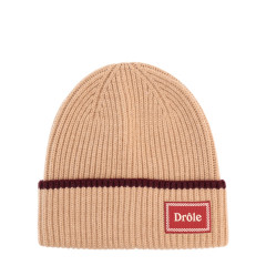 [DROLE DE MONSIEUR] Beanie FW25 BN104_WO007BEIGE