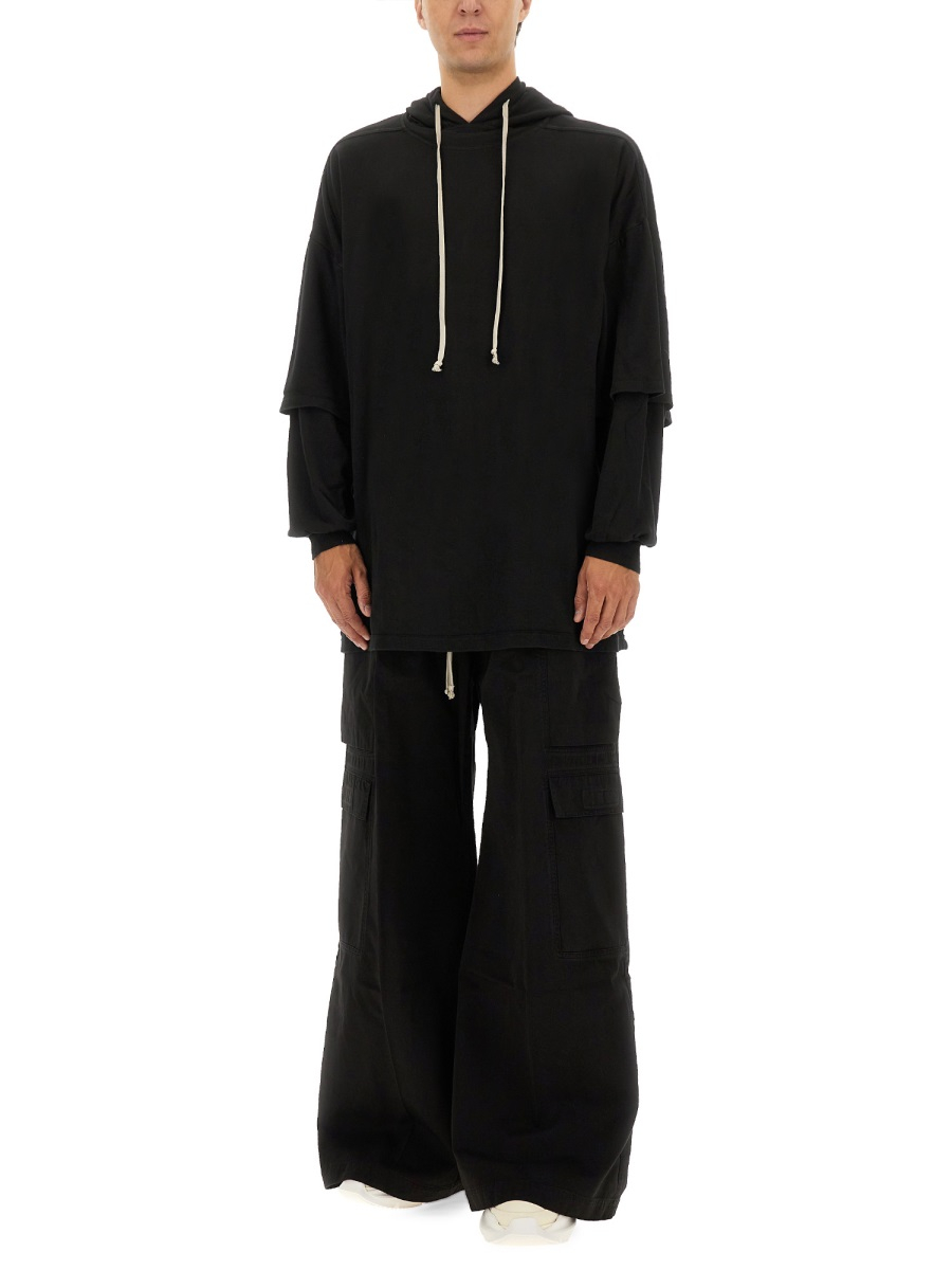 [RICK OWENS DRKSHDW] Hoodie FW25 DU02E7271_JDB09
