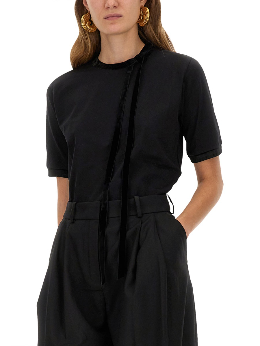 [Nina Ricci] T-shirts Short Sleeve FW25 25AJTO035CO1108_U9000