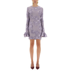 [Rotate Birger Christensen] Long sleeve dress FW25 1142181429_BCR11401429