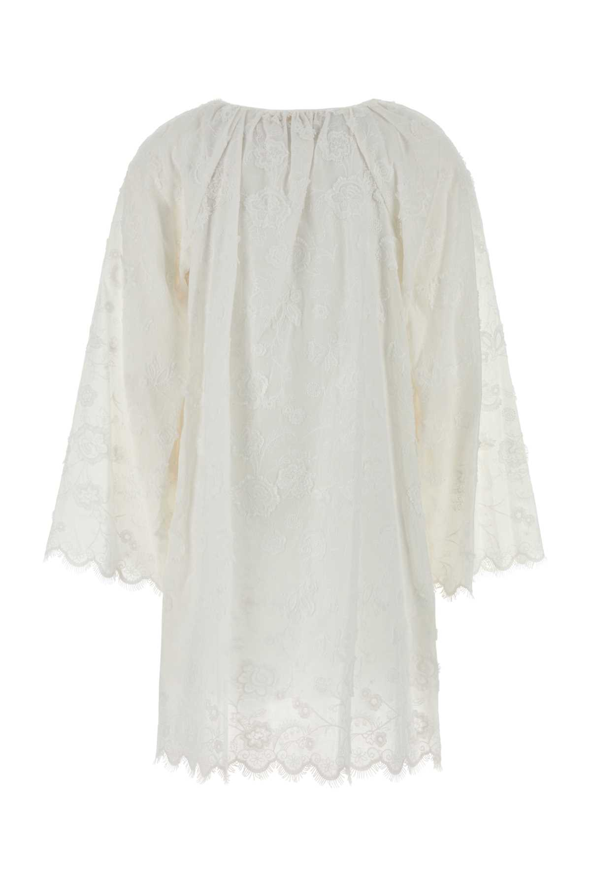 [MICHAEL BY MICHAEL KORS] Long sleeve dress SS26 MS680R0KPX WHITE
