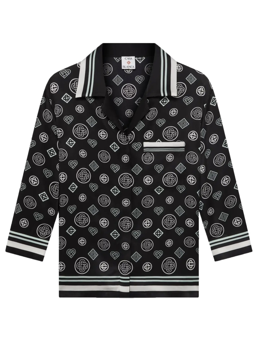 [Casablanca] Shirts Long Sleeve FW25 W-AW25-SH-212-_01MONOGRAM