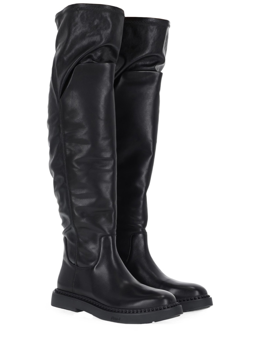 [ASH] Long Boots FW25 MAXIM01_BLACK