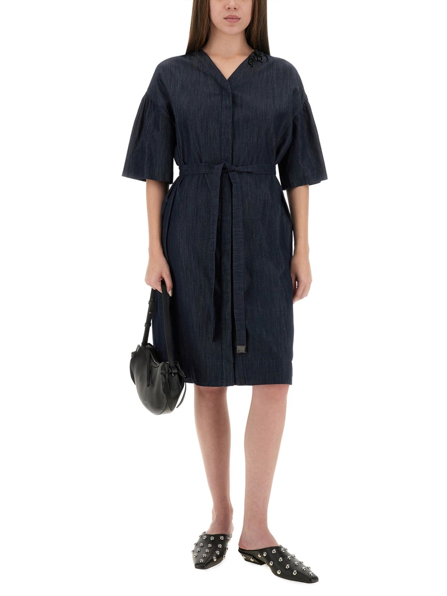 [S MAX MARA] Short sleeve dress FW25 2529226032600_275001