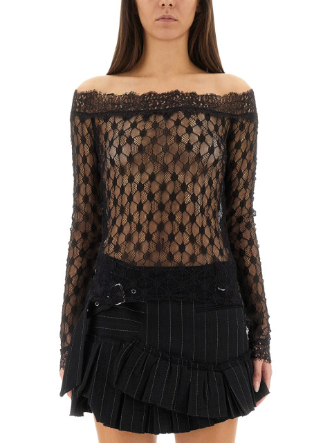 [Isabel Marant] T-shirts Long Sleeve FW25 HT0730FA_C4J06I01BK