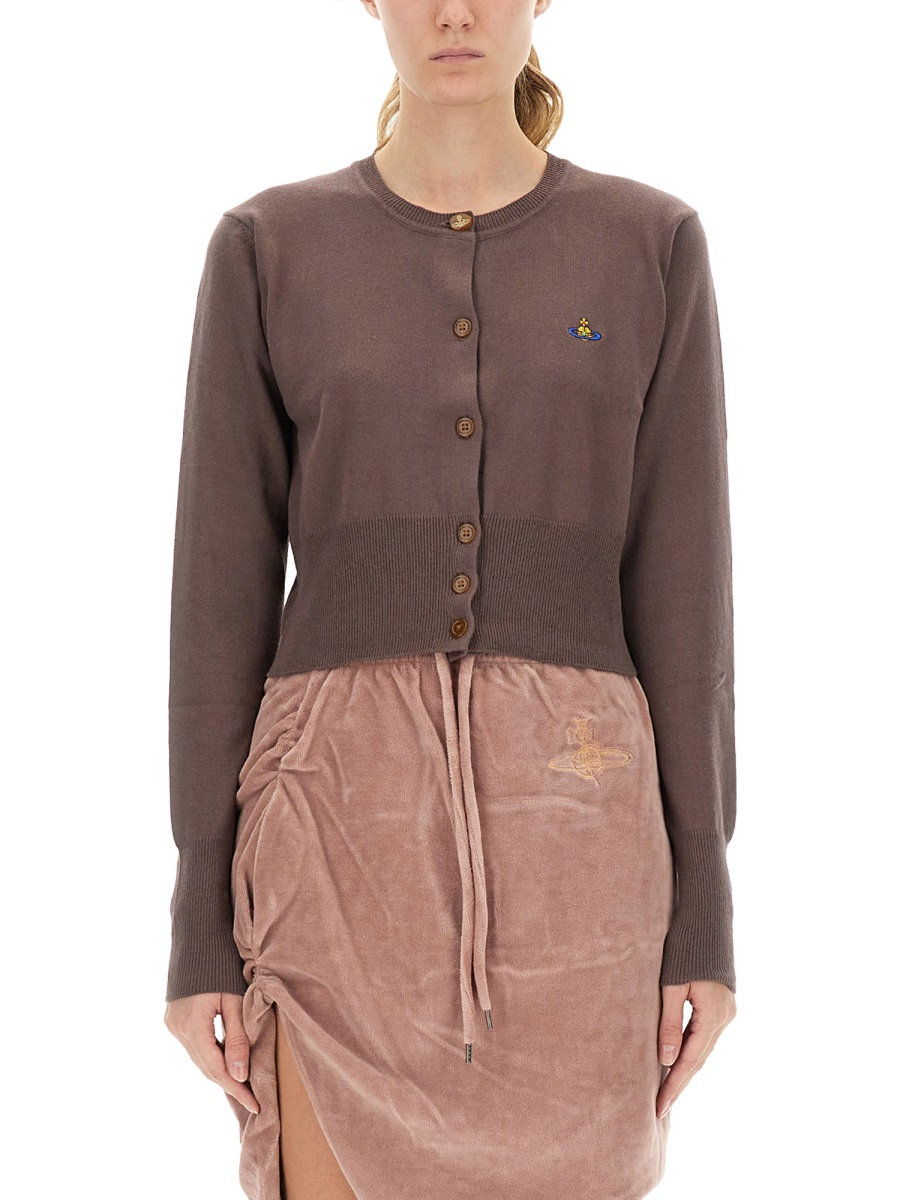 [Vivienne Westwood] Cardigan FW25 1803002U_Y001VD408