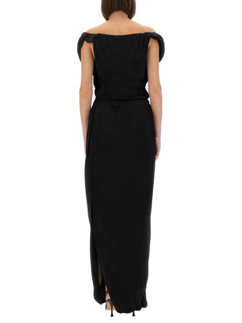 [Vivienne Westwood] Short sleeve dress FW25 1101039N_W012YN401
