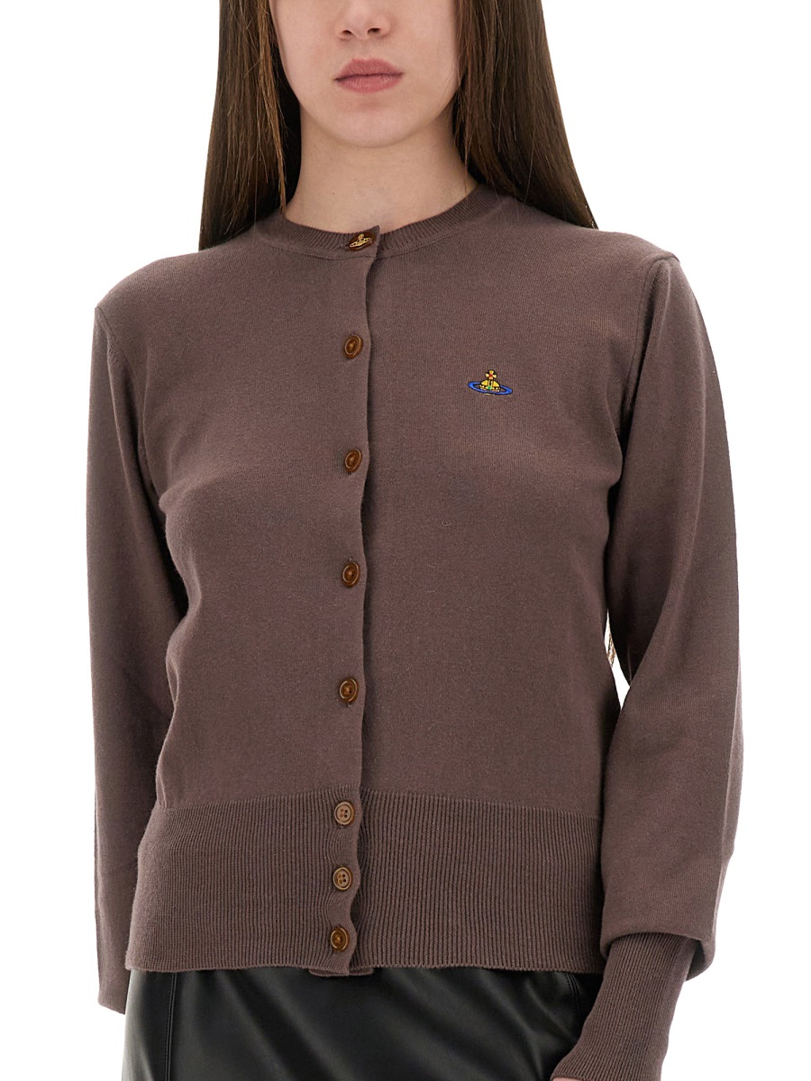 [Vivienne Westwood] Cardigan FW25 1803002P_Y001VD408