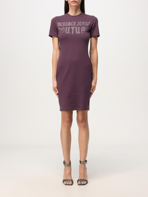 [VERSACE JEANS COUTURE] Short sleeve dress FW24 77HAOL00CJ02L 363