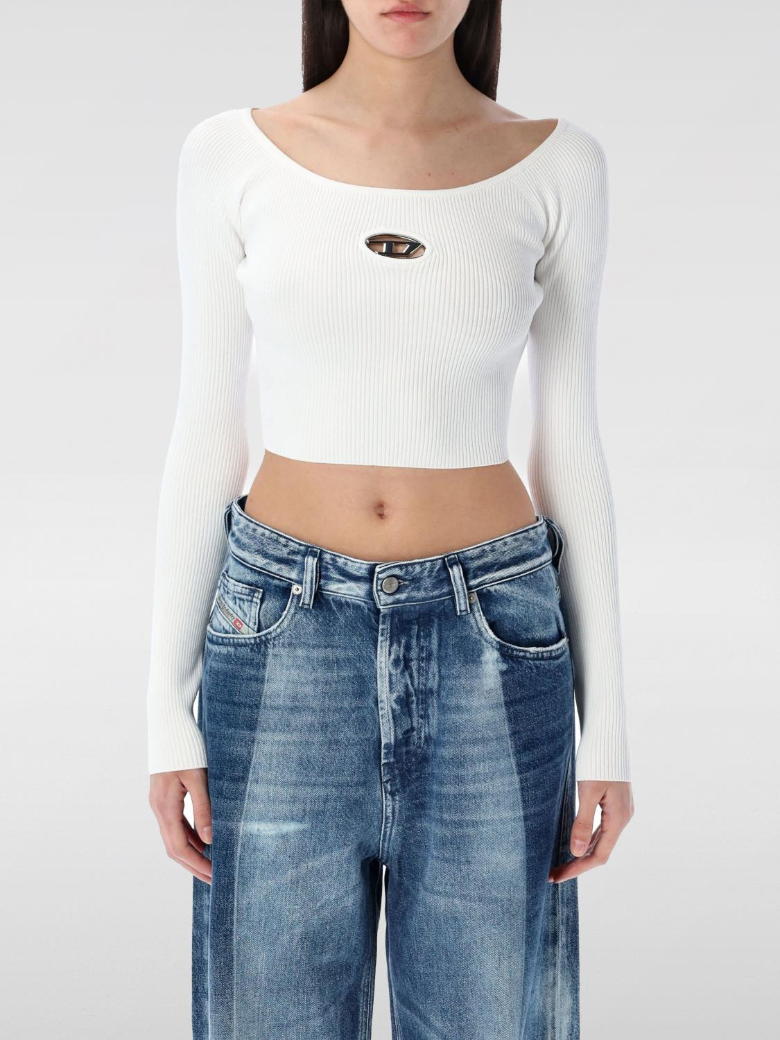 [Diesel] T-shirts Long Sleeve FW25 A141890DLAX 100