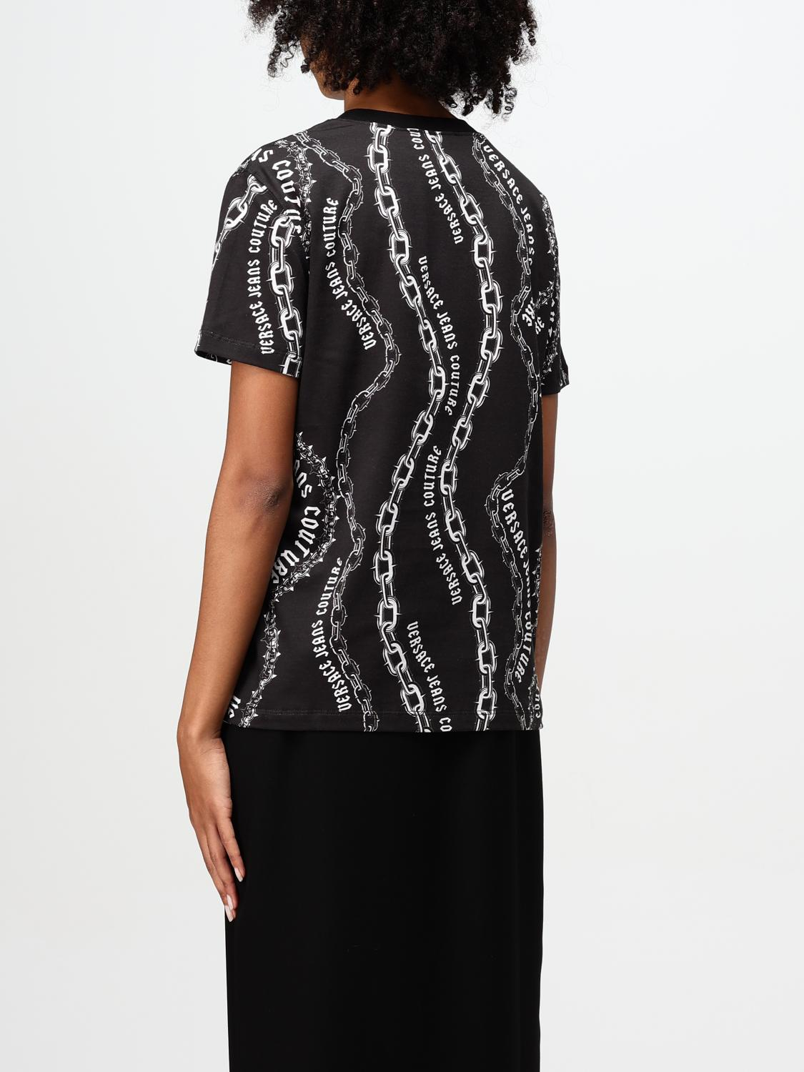 [VERSACE JEANS COUTURE] T-shirts Short Sleeve FW24 77HAH613JS365 899