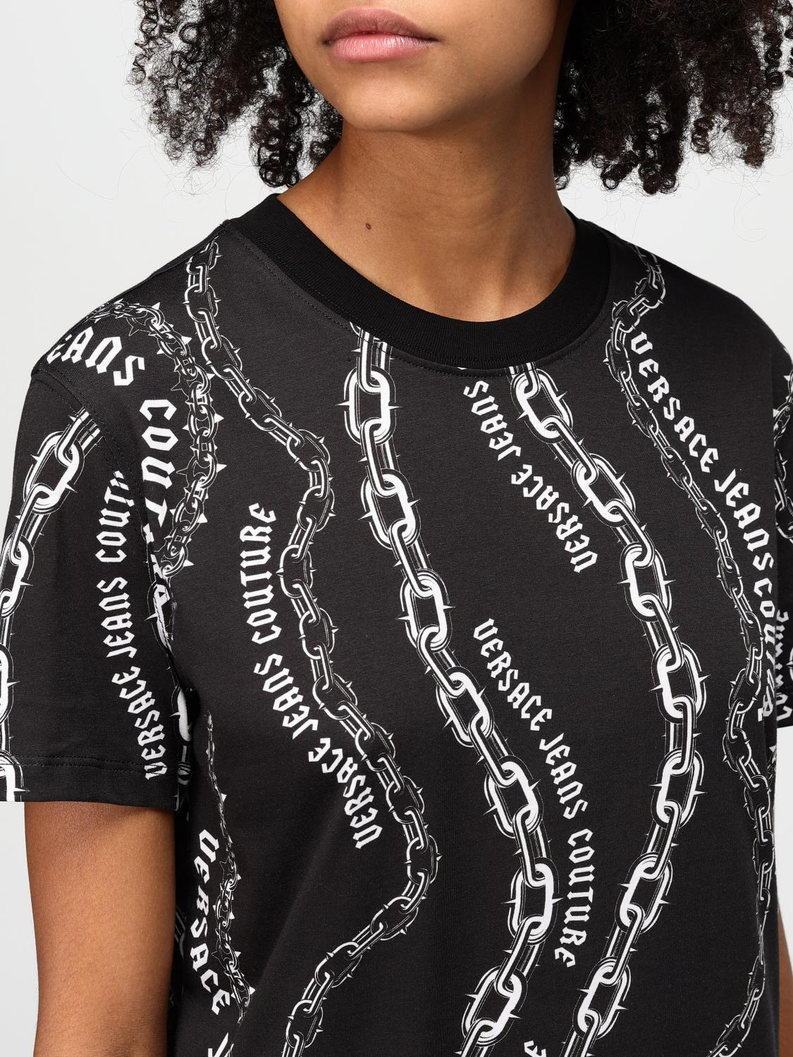 [VERSACE JEANS COUTURE] T-shirts Short Sleeve FW24 77HAH613JS365 899