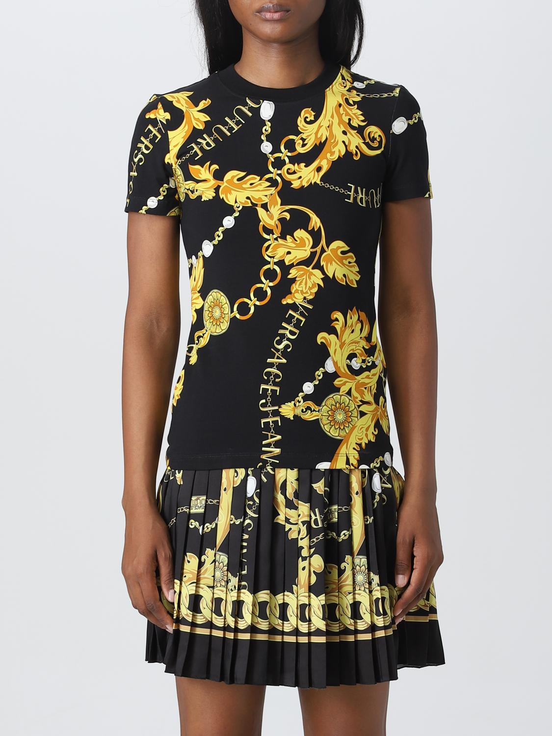 [VERSACE JEANS COUTURE] T-shirts Short Sleeve FW23 75HAH608JS214 G89