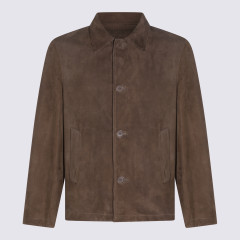 [SALVATORE SANTORO] Leather Jacket SS26 S26SANT50692U DNOTERRA