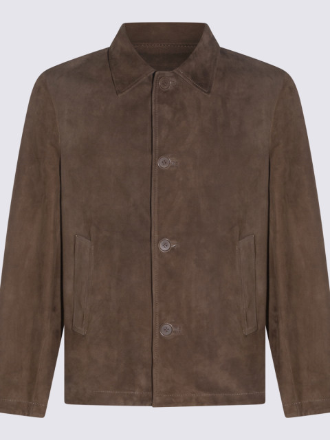 [SALVATORE SANTORO] Leather Jacket SS26 S26SANT50692U DNOTERRA