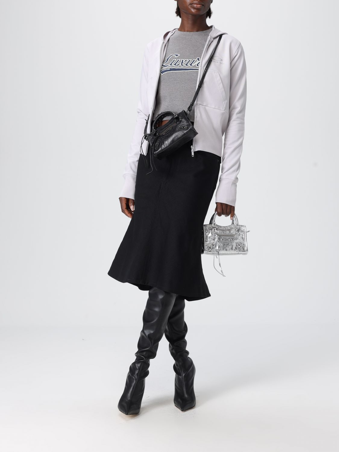 [Balenciaga] Hoodie FW25 850427TTVI2 9012