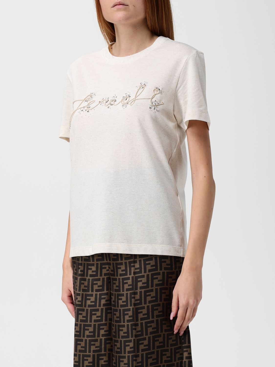 [Fendi] T-shirts Short Sleeve FW25 FS7254ASMH F1SAZ