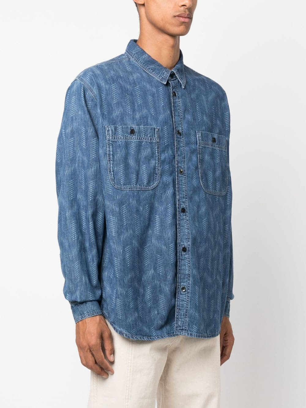 [MARANT] Shirts Long Sleeve FW23 CH0096HAA3G09H