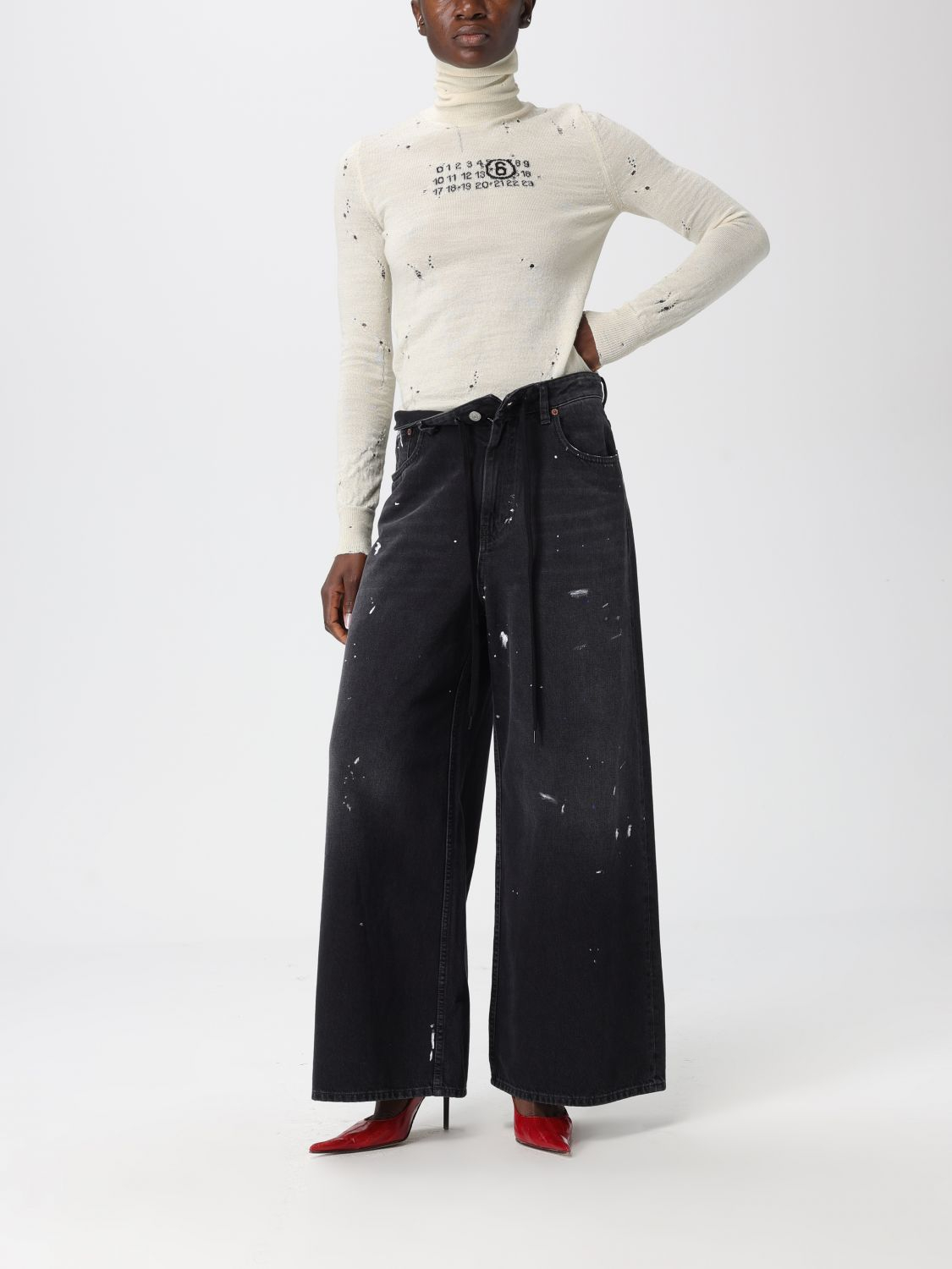 [MM6 Maison Margiela] Knitwear FW25 S52HA0299M13134 103