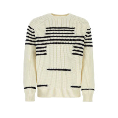 [Loewe] Knitwear SS24 H526Y14KGI OFFWHITENAVY
