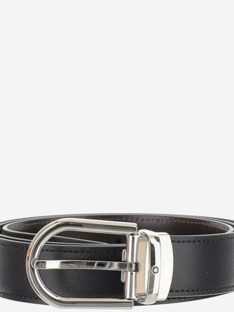 [Montblanc] Belt SS26 222371BLACK/EBONY
