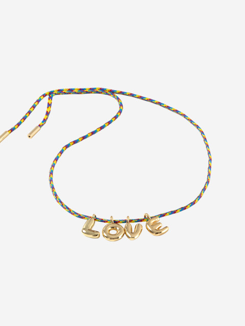 [SORBET ISLAND] Bracelet SS26 BUBBLELETTERSGOLDPLATEDLOVE