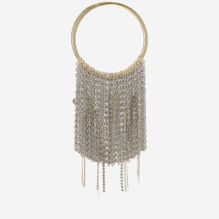 [Silvia Gnecchi] Tote bag SS26 LEFLUFFGREYGOLD