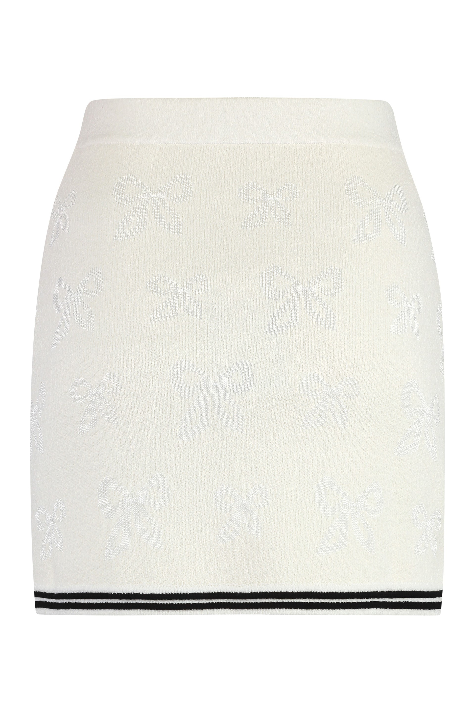 [SELF PORTRAIT] Mini skirt SS25 RS25111SKC_CREAM